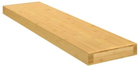 Scaffale A Parete 80x20x4 Cm İn Bambù /