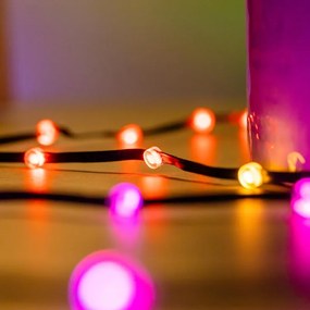 Filo di luci di natale 400 lampadine LED multicolore TWINKLY natalizia 20 m programmabile