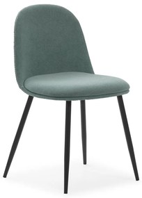 Sedie da pranzo in set turchesi 4 pz Malila – Marckeric