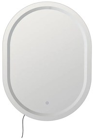 Specchio da parete con illuminazione incorporata 60x80 cm - Ixia