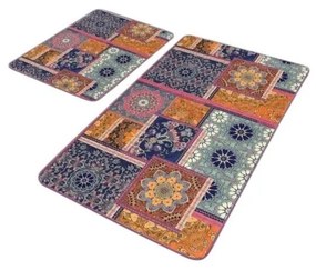 Set di tappetini per il bagno in velluto 2 pz 60x100 cm – Mila Home