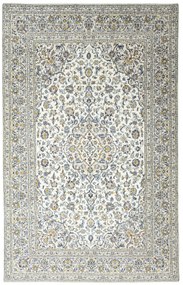 Kashan Tappeto 330x210 Beige (Iran) Annodato A Mano
