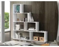 Libreria BOOK a scala, made in Italy, 4 ripiani, ZTC22680101