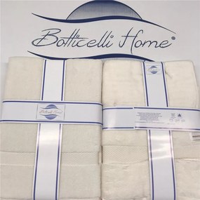 Set Spugna 1 1 Botticelli Home in Puro Cotone Nuacotton  Colore Panna, Dimensioni e Misure Set 1+1