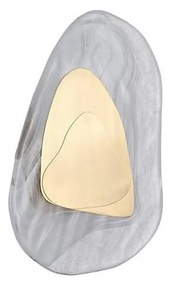 Searchlight 32983PB - Applique da parete LED DESTINY LED/8W/230V bianca