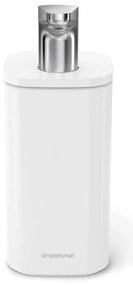 Dispenser di sapone in acciaio bianco 295 ml Pulse - simplehuman