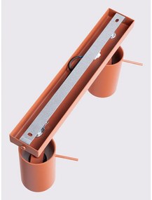 Faretto color mattone 6x30 cm Etna – Sollux