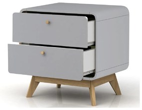 Comodino grigio Cassie - Støraa