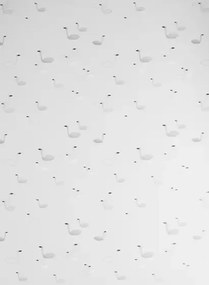 Ferm Living Carta da parati Swan - Grey