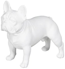 Statua Decorativa Bianco Cane 22,6 x 10,2 x 19,3 cm