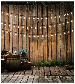 Catena luminosa LED verde scuro Star, 100 luci, lunghezza 12,5 m - DecoKing