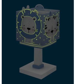 Dalber 63111T - Lampada per bambini JUNGLE 1xE14/8W/230V blu