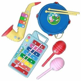 Set di strumenti musicali giocattolo Reig 9 Pezzi