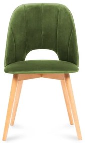 Sedia da pranzo TINO 86x48 cm luce verde/faggio