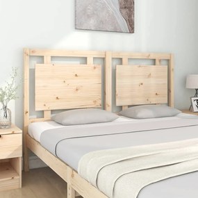 Testiera per letto 155,5x4x100 cm in legno massello di pino