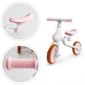 Bicicletta per bambini, bicicletta in rosa Ecotoys 4in1