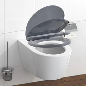 Schütte 82304-A - Sedile WC ANTRACITE SoftClose in Duroplast