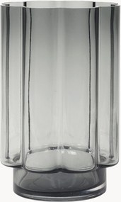 Lanterna in vetro soffiato Anya, alt. 23 cm