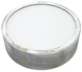 Brilagi - Plafoniera PINO 1xE27/15W/230V pino/argento diam. 27,5 cm