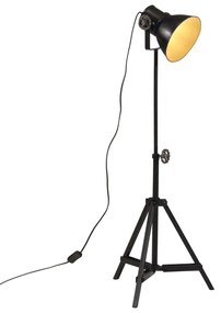 Lampada Da Terra 25 W Nera 35x35x65/95 Cm E27 /