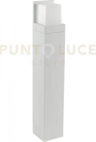 Palo led nismo bianco 12w 1430lm cct 3000k / 4000k ip54 10x10x60cm