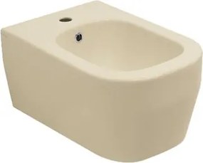 Bidet sospeso sabbia opaco tuttoevo OLYMPIA CERAMICA L 36 x H 53 x P 53 cm