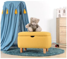 Pouf giallo per bambini Moouv - Artie