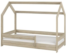 Letto a casetta Sonoma 160x80 cm - letto + spazio di archiviazione