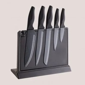Set coltelli da cucina Cobo Nero - Sklum
