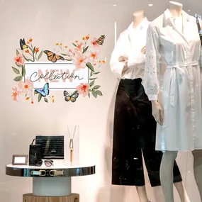 Butterflies new collection | Vetrofania