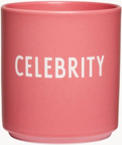 Tazza di design con scritta Favourite CELEBRITY