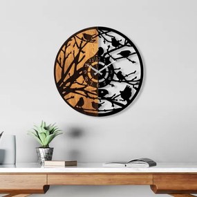 Orologio da parete diametro 56 cm 1xAA legno/metallo