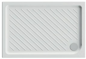Piatto doccia 70x100 rettangolare in ceramica bianco Dolomite Gemma