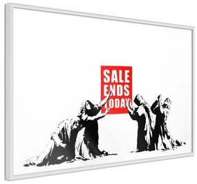 Poster Banksy: Sale Ends