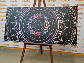 Stampa su tela – Mandala dorata