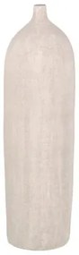 Vaso Crema Ceramica Moderno Sabbia 22 x 22 x 80 cm