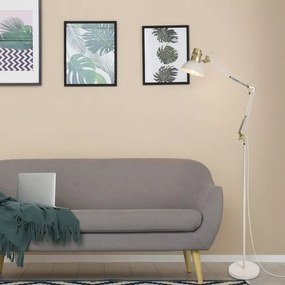 Rabalux 2197 - Lampada da terra ARISTEO 1xE27/40W/230V panna/oro