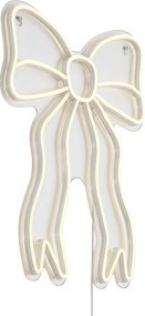Lampada da parete al neon bianco caldo con LED - Bow