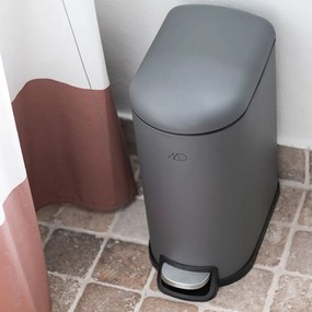 Cestino in metallo a pedale grigio scuro 10 l Walther - Mette Ditmer Denmark