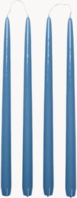 Set di 4 candele da tavolo fatte a mano Smooth