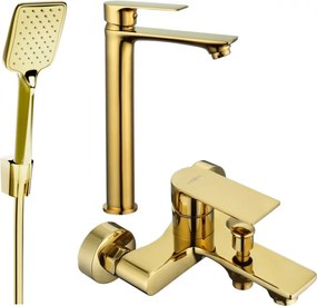 Mexen Royo R62 set da bagno, oro - 72213R62-50