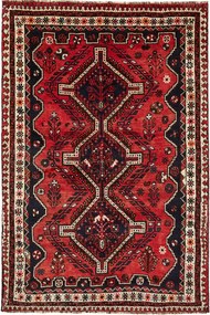 Shiraz Tappeto 240x170 Rosso (Iran) Annodato A Mano