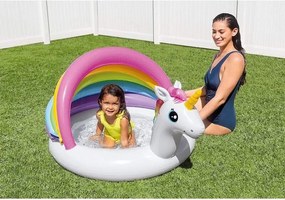 1PZ PISCINA GONFIABILE BABY UNICORNO cm. 127x102x69 h (lt. 45)