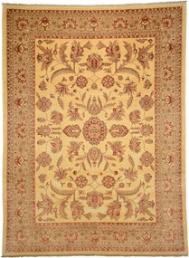 Ziegler Tappeto 270 x 360 Beige (Pakistan) Annodato A Mano