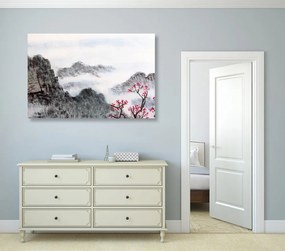 Quadro su tela – Pittura tradizionale cinese di paesaggio