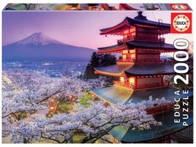 Puzzle Educa Mount Fuji Japan 16775 2000 Pezzi