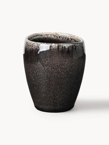 Set di 6 tazze senza manico fatte a mano Nordic Coal