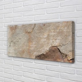 Quadro su tela Muro di marmo di pietra 100x50 cm