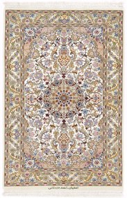 Isfahan Tappeto 140x90 (Iran) Annodato A Mano