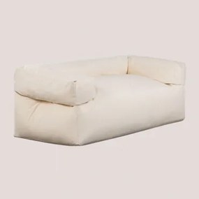 Divano da giardino 2 posti Darmian Beige Crema - Sklum